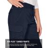imageCQR Kids Youth Hiking Cargo Pants UPF 50 Quick Dry Convertible Zip Off Pants Outdoor Camping PantsConvertible Navy