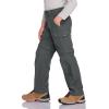 imageCQR Kids Youth Hiking Cargo Pants UPF 50 Quick Dry Convertible Zip Off Pants Outdoor Camping PantsShenah Trek Carbon Grey