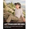imageCQR Kids Youth Hiking Cargo Pants UPF 50 Quick Dry Convertible Zip Off Pants Outdoor Camping PantsShenah Trek Cougar