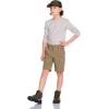 imageCQR Kids Youth Hiking Cargo Pants UPF 50 Quick Dry Convertible Zip Off Pants Outdoor Camping PantsShenah Trek Cougar