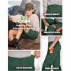 imageCQR Kids Youth Hiking Cargo Pants UPF 50 Quick Dry Convertible Zip Off Pants Outdoor Camping PantsShenah Trek Jade Green