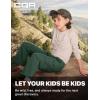 imageCQR Kids Youth Hiking Cargo Pants UPF 50 Quick Dry Convertible Zip Off Pants Outdoor Camping PantsShenah Trek Jade Green