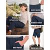 imageCQR Kids Youth Hiking Cargo Pants UPF 50 Quick Dry Convertible Zip Off Pants Outdoor Camping PantsShenah Trek Pristine Navy