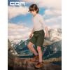 imageCQR Kids Youth Hiking Cargo Pants UPF 50 Quick Dry Convertible Zip Off Pants Outdoor Camping PantsShenah Venture Army Green
