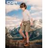 imageCQR Kids Youth Hiking Cargo Pants UPF 50 Quick Dry Convertible Zip Off Pants Outdoor Camping PantsShenah Venture Cougar