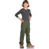 imageCQR Kids Youth Hiking Cargo Pants UPF50 Quick Dry Outdoor Camping PantsShenah Trail Army Green