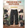 imageCQR Kids Youth Hiking Cargo Pants UPF50 Quick Dry Outdoor Camping PantsShenah Trail Black