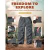 imageCQR Kids Youth Hiking Cargo Pants UPF50 Quick Dry Outdoor Camping PantsShenah Trail Carbon Grey