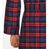 imageCQR Mens 100 Cotton Flannel Robe Lightweight Soft Plaid Lounge ampamp Night Sleepwear RobesFlannel Robe Red Tartan Plaid