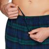 imageCQR Mens 100 Cotton Plaid Flannel Pajama Pants Brushed Soft Lounge ampamp Sleep PJ Bottoms with PocketsFlannel Pajama Black Watch