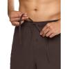 imageCQR Mens 100 Cotton Plaid Flannel Pajama Set Brushed Soft Lounge ampamp Sleep PJ Top ampamp Bottom with PocketsTop  Bottom Set Solid Dark Brown