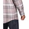 imageCQR Mens 100 Cotton Plaid Flannel Shirt Long Sleeve Shirt Jackets Casual Outdoor Jacket with PocketsLoose Fit Cloudy Home