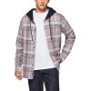 imageCQR Mens 100 Cotton Plaid Flannel Shirt Long Sleeve Shirt Jackets Casual Outdoor Jacket with PocketsLoose Fit Cloudy Home