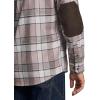 imageCQR Mens 100 Cotton Plaid Flannel Shirt Long Sleeve Shirt Jackets Casual Outdoor Jacket with PocketsRegular Fit Flannel Cloudy Home