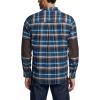 imageCQR Mens 100 Cotton Plaid Flannel Shirt Long Sleeve Shirt Jackets Casual Outdoor Jacket with PocketsRegular Fit Flannel Sandstorm