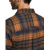 imageCQR Mens 100 Cotton Plaid Flannel Shirt Long Sleeve Shirt Jackets Casual Outdoor Jacket with PocketsRegular Fit Flannel Woodstone
