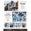 imageCQR Mens 100 Cotton Plaid Flannel Shirt Long Sleeve Shirt Jackets Casual Outdoor Jacket with PocketsRegular Fit Under Bridge