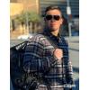 imageCQR Mens 100 Cotton Plaid Flannel Shirt Long Sleeve Shirt Jackets Casual Outdoor Jacket with PocketsSlim Fit Charred Land