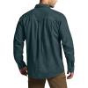 imageCQR Mens All Cotton Flannel Shirt Long Sleeve Casual Button Down Plaid Shirt Brushed Soft Outdoor Tactical Work ShirtsForest Green