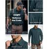 imageCQR Mens All Cotton Flannel Shirt Long Sleeve Casual Button Down Plaid Shirt Brushed Soft Outdoor Tactical Work ShirtsForest Green