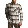 imageCQR Mens All Cotton Flannel Shirt Long Sleeve Casual Button Down Plaid Shirt Brushed Soft Outdoor Tactical Work ShirtsPlaid Affogato
