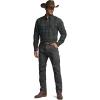 imageCQR Mens All Cotton Flannel Shirt Long Sleeve Casual Button Down Plaid Shirt Brushed Soft Outdoor Tactical Work ShirtsPlaid Amazon Grey