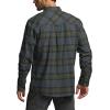 imageCQR Mens All Cotton Flannel Shirt Long Sleeve Casual Button Down Plaid Shirt Brushed Soft Outdoor Tactical Work ShirtsPlaid Amazon Grey
