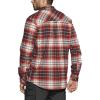 imageCQR Mens All Cotton Flannel Shirt Long Sleeve Casual Button Down Plaid Shirt Brushed Soft Outdoor Tactical Work ShirtsPlaid Burgundy