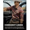 imageCQR Mens All Cotton Flannel Shirt Long Sleeve Casual Button Down Plaid Shirt Brushed Soft Outdoor Tactical Work ShirtsPlaid Harvest