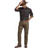 imageCQR Mens All Cotton Flannel Shirt Long Sleeve Casual Button Down Plaid Shirt Brushed Soft Outdoor Tactical Work ShirtsPlaid Woodlot