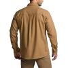 imageCQR Mens All Cotton Flannel Shirt Long Sleeve Casual Button Down Plaid Shirt Brushed Soft Outdoor Tactical Work ShirtsSolid Wheat Brown