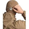 imageCQR Mens Fleece Tactical Beanie Lightweight Army Military Skull Cap Soft Warm Winter Hat with Small PocketGrid Flex Coyote