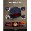 imageCQR Mens Fleece Tactical Beanie Lightweight Army Military Skull Cap Soft Warm Winter Hat with Small PocketGrid Flex Operator Navy
