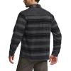 imageCQR Mens Long Sleeve Heavyweight Fleece Shirts Plaid Button Up Shirt Warm Outdoor Casual Shirt with PocketsBush Blend Wild Shadow