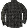 imageCQR Mens Long Sleeve Heavyweight Fleece Shirts Plaid Button Up Shirt Warm Outdoor Casual Shirt with PocketsBush Blend Woody