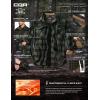 imageCQR Mens Long Sleeve Heavyweight Fleece Shirts Plaid Button Up Shirt Warm Outdoor Casual Shirt with PocketsOutland Hunter Green