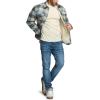imageCQR Mens Long Sleeve Thermal Underwear Tops Midweight Waffle Shirt Winter Cold Weather Thermal Shirts2 Packs of Tops Black Natural