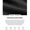 imageCQR Mens Long Sleeve Thermal Underwear Tops Midweight Waffle Shirt Winter Cold Weather Thermal Shirts2 Packs of Tops Black Navy