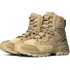 imageCQR Mens Military Tactical Boots Lightweight 6 Inches Hiking Combat Boot Durable Breathable Outdoor Work Motorcycle FootwearFathom 6  Suede Tan