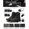 imageCQR Mens Military Tactical Boots Lightweight 6 Inches Hiking Combat Boot Durable Breathable Outdoor Work Motorcycle FootwearPatrol 6 With Zipper Black