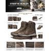 imageCQR Mens Military Tactical Boots Lightweight 6 Inches Hiking Combat Boot Durable Breathable Outdoor Work Motorcycle FootwearPatrol 6 With Zipper Dark Brown