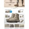 imageCQR Mens Military Tactical Boots Lightweight 6 Inches Hiking Combat Boot Durable Breathable Outdoor Work Motorcycle FootwearRaider 6  Zip Sienna