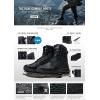 imageCQR Mens Military Tactical Boots Lightweight 6 Inches Hiking Combat Boot Durable Breathable Outdoor Work Motorcycle FootwearResponse 6  Zip Black