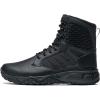 imageCQR Mens Military Tactical Boots Lightweight 6 Inches Hiking Combat Boot Durable Breathable Outdoor Work Motorcycle FootwearResponse 6  Zip Black