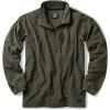 imageCQR Mens Quarter Zip Utility Fleece Pullover Outdoor Casual Thermal Sweater Chest Zipper Pocket Mock Neck Long SleeveFortress Army Green