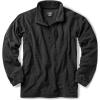 imageCQR Mens Quarter Zip Utility Fleece Pullover Outdoor Casual Thermal Sweater Chest Zipper Pocket Mock Neck Long SleeveFortress Black