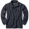 imageCQR Mens Quarter Zip Utility Fleece Pullover Outdoor Casual Thermal Sweater Chest Zipper Pocket Mock Neck Long SleeveFortress Charcoal