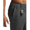 imageCQR Mens Quick Dry Stretch Hiking Cargo Shorts Lightweight Water Resistant Tactical Casual Golf ampamp Outdoor with PocketsHike Flex Grey