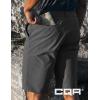 imageCQR Mens Quick Dry Stretch Hiking Cargo Shorts Lightweight Water Resistant Tactical Casual Golf ampamp Outdoor with PocketsHike Flex Grey