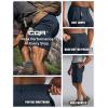 imageCQR Mens Quick Dry Stretch Hiking Cargo Shorts Lightweight Water Resistant Tactical Casual Golf ampamp Outdoor with PocketsHike Flex Navy